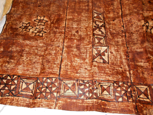 Vintage tapas cloth handmade - vintage,